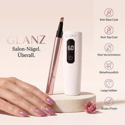 GLANZ Gel-Nagelstift Set